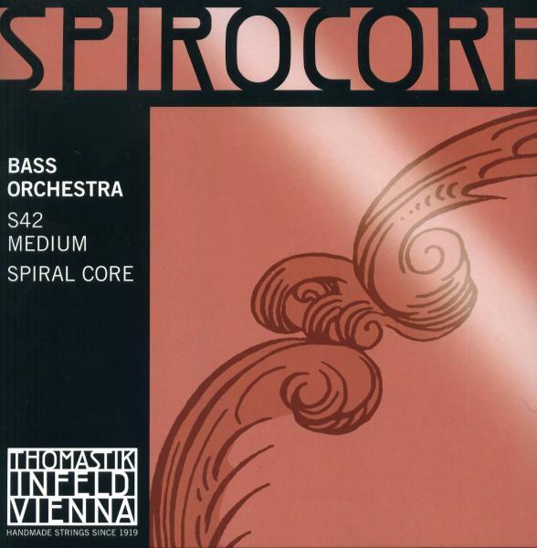 Double bass strings Thomastique Spirocore D-2