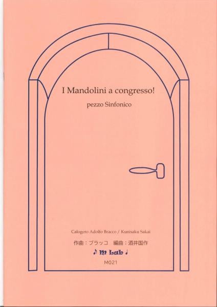 Sheet music Arranged by Kunisaku Sakai "Flock of Mandolins" Composed by Bracco