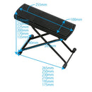 Kiktani steel footrest GF-3