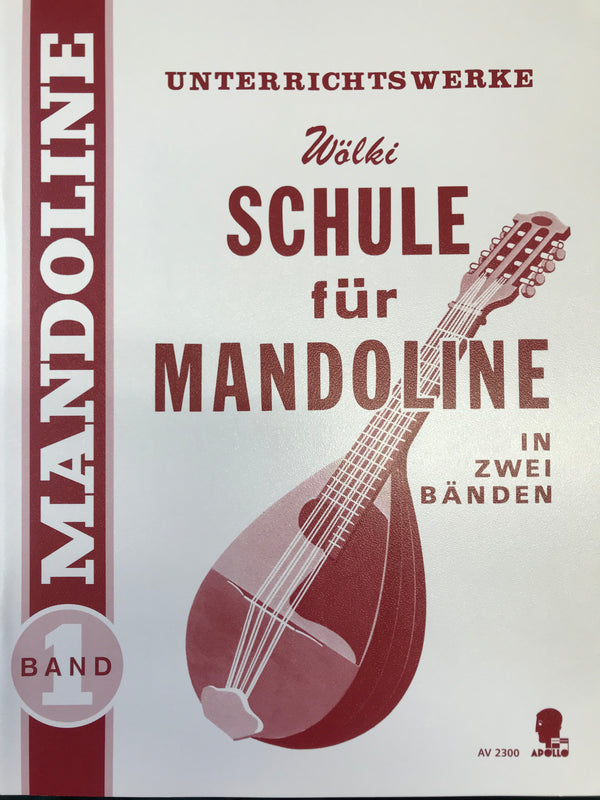 [Imported music] Woerki “Mandolin Instruction Book (German) Vol.1”