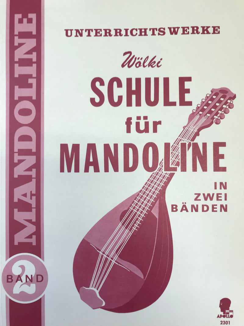 [Imported music] Woerki “Mandolin Instruction Book (German) Vol.2”