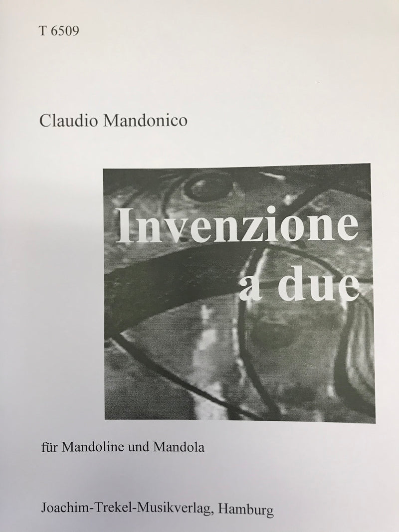 【輸入譜】マンドニコ：二重奏のインヴェンション（二声のインヴェンション）