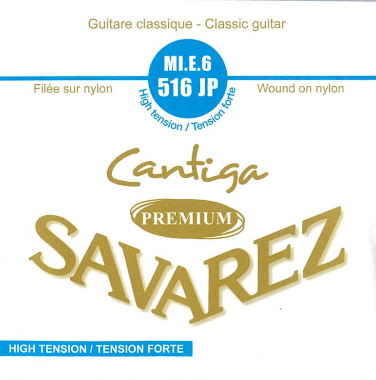 Sabares Cantiga Premium (High) Guitar Strings E-6