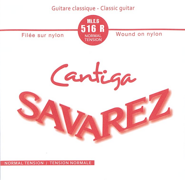 Sabares Cantiga (normal) guitar strings E-6