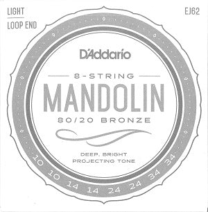 D'Addario Mandolin String Set EJ62