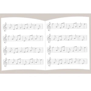 Sheet music: “Five Caprices” for flute and guitar, composed by Junichi Futahashi