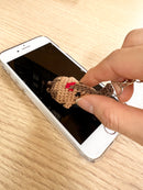 ケータイクリーナー 編みぐるみ マンドリン＆マンドリーノ