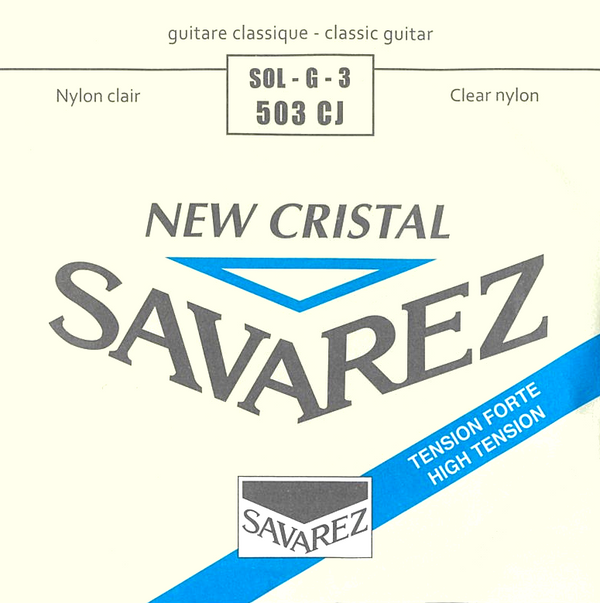 Savarez New Crystal (High) Guitar Strings G-3