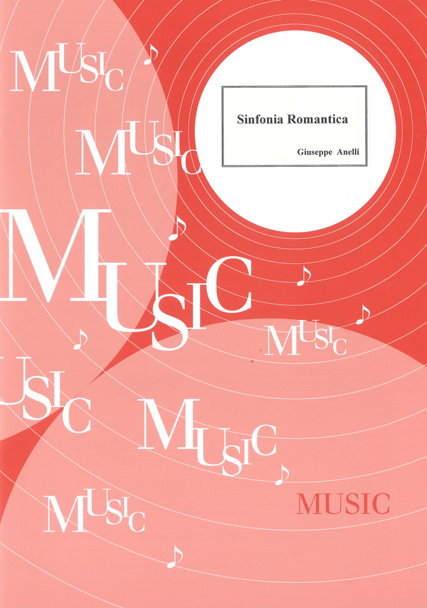 Sheet Music Ozaki Library "Poetic Overture (Sinfonia Romantica) (G. Anelli)"